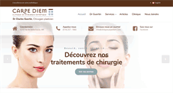 Desktop Screenshot of cliniquecarpediem.com